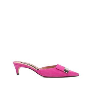 Sergio Rossi Multicolor Calfskin Women's Mules